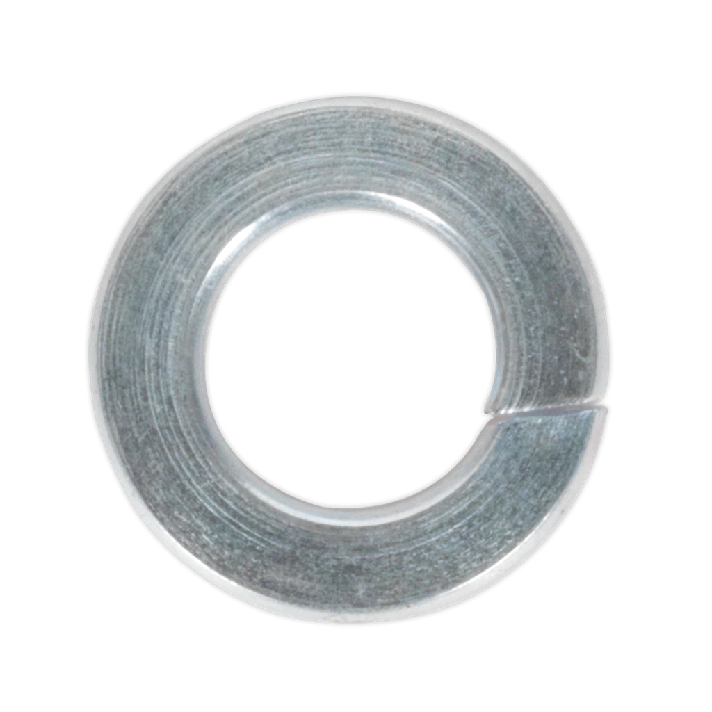 Zinc Plated Spring Washer M6, DIN 127B - Pack of 100