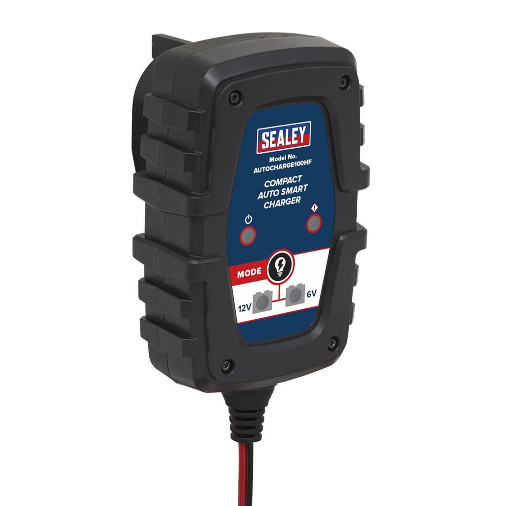 6/12V Compact Smart Trickle Charger & Maintainer 1A