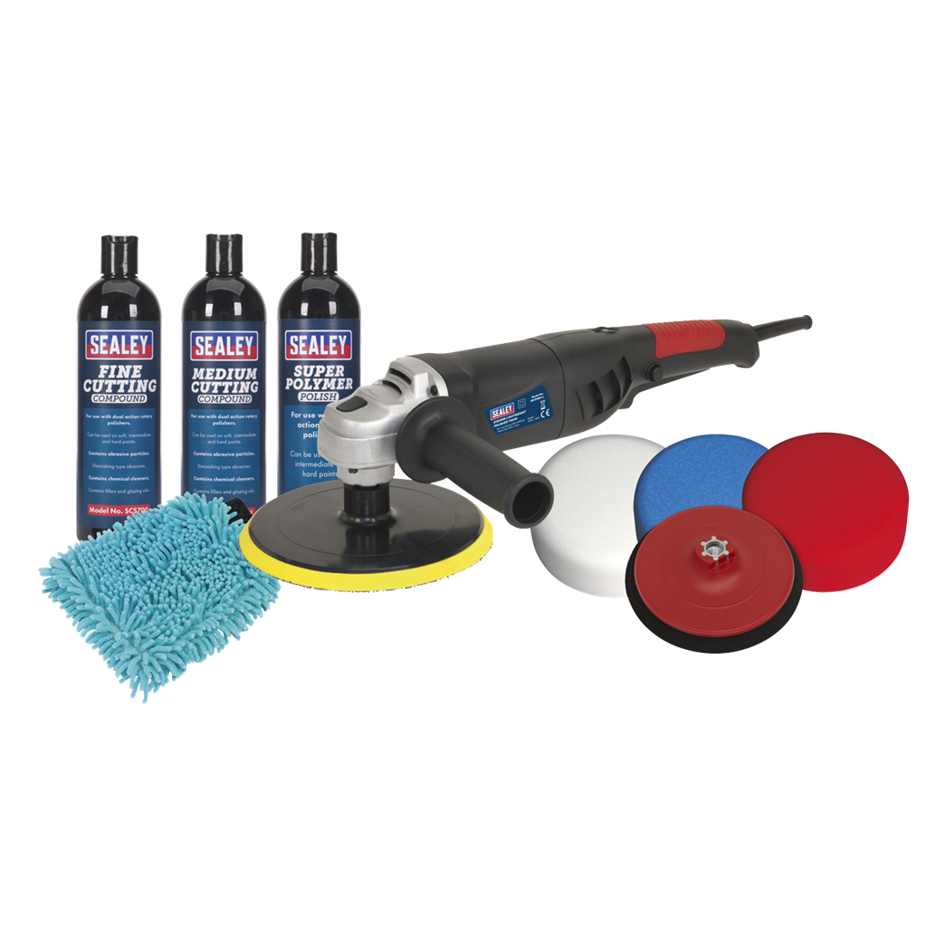 180mm Pro Polishing & Compounding Kit 1100W/230V