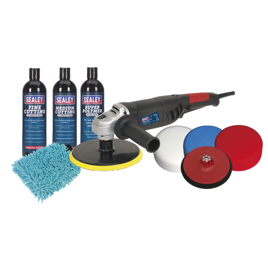 180mm Pro Polishing & Compounding Kit 1100W/230V