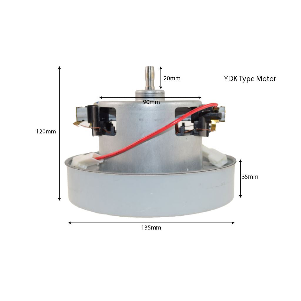 Dyson DC04 / DC07 / DC14 Replacement Motor – YDK / YV-2200 Type, 240V with TOC | Compatible by Ufixt