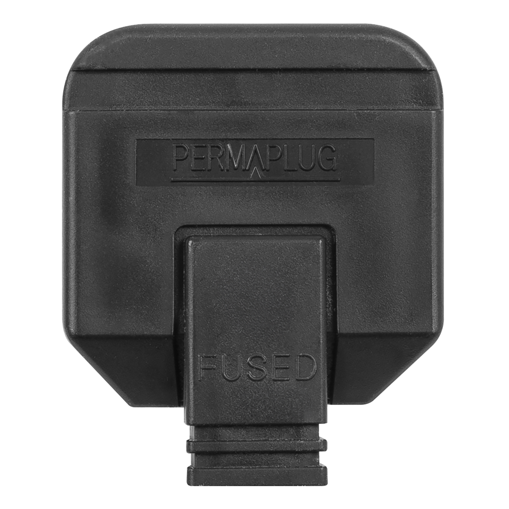 13A Heavy-Duty Plug - Black