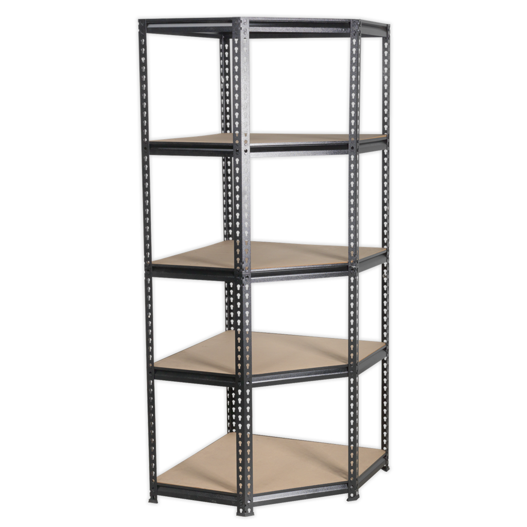 5-Level Corner Racking Unit 150kg Capacity Per Level