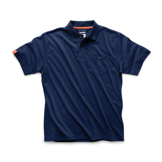 Scruffs Eco Worker Polo Navy - S