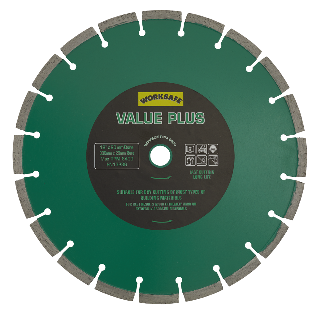 Worksafe&#174; Value Plus Diamond Blade 300 x 20mm