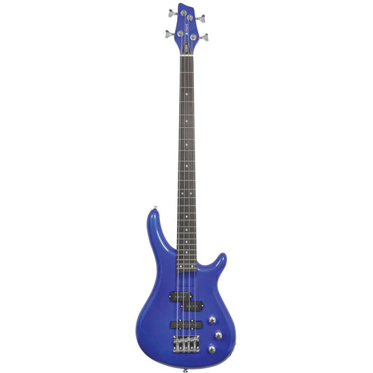 Electric Bass Guitars - CCB90 Metallic Blue - CCB90-MBL