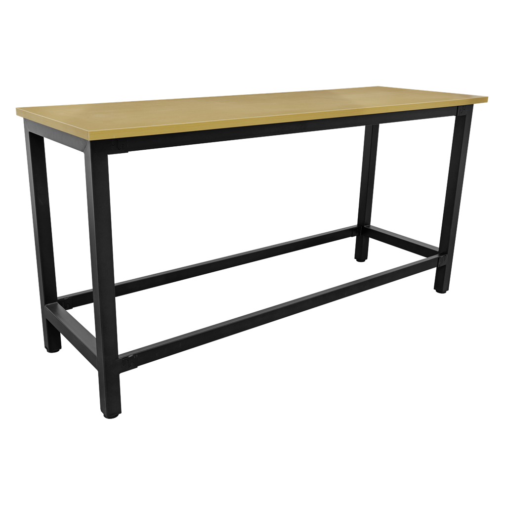 Workbench 1.8m Steel with 25mm MDF Top