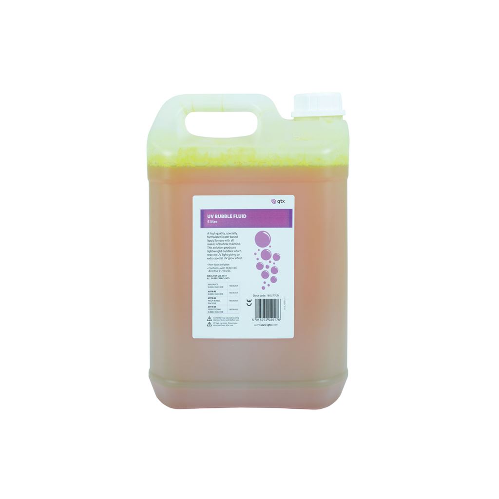 UV Bubble Fluid - Fluid, 5 litre - UVBUBBLE-5L