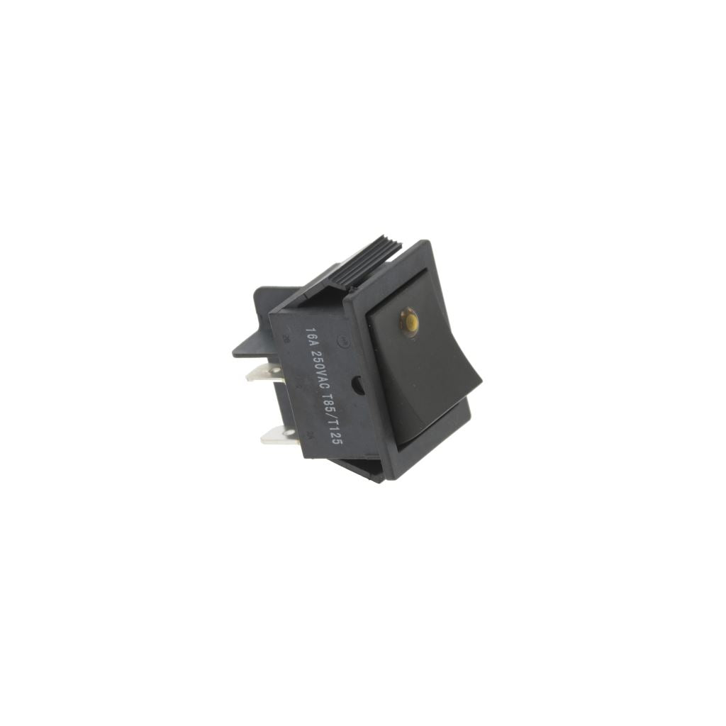 Bipolar Switch Black 16a 250v