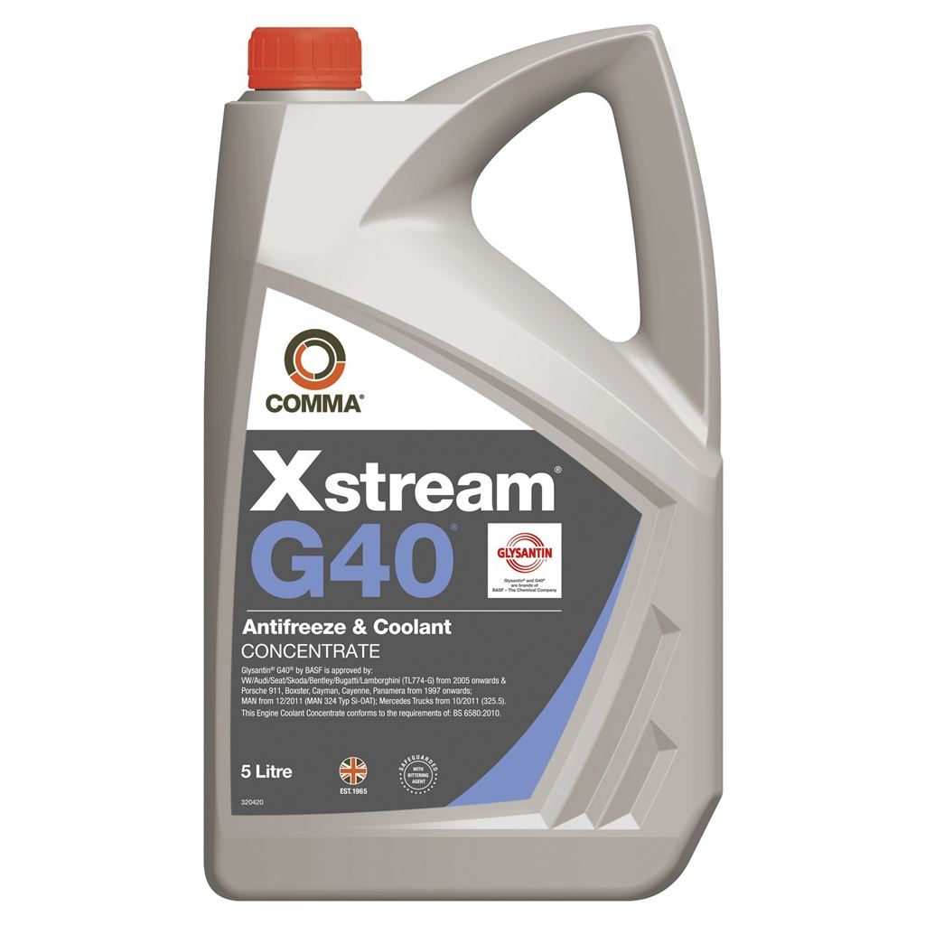 Xstream G40 Antifreeze & Coolant - Concentrated - 5 Litre