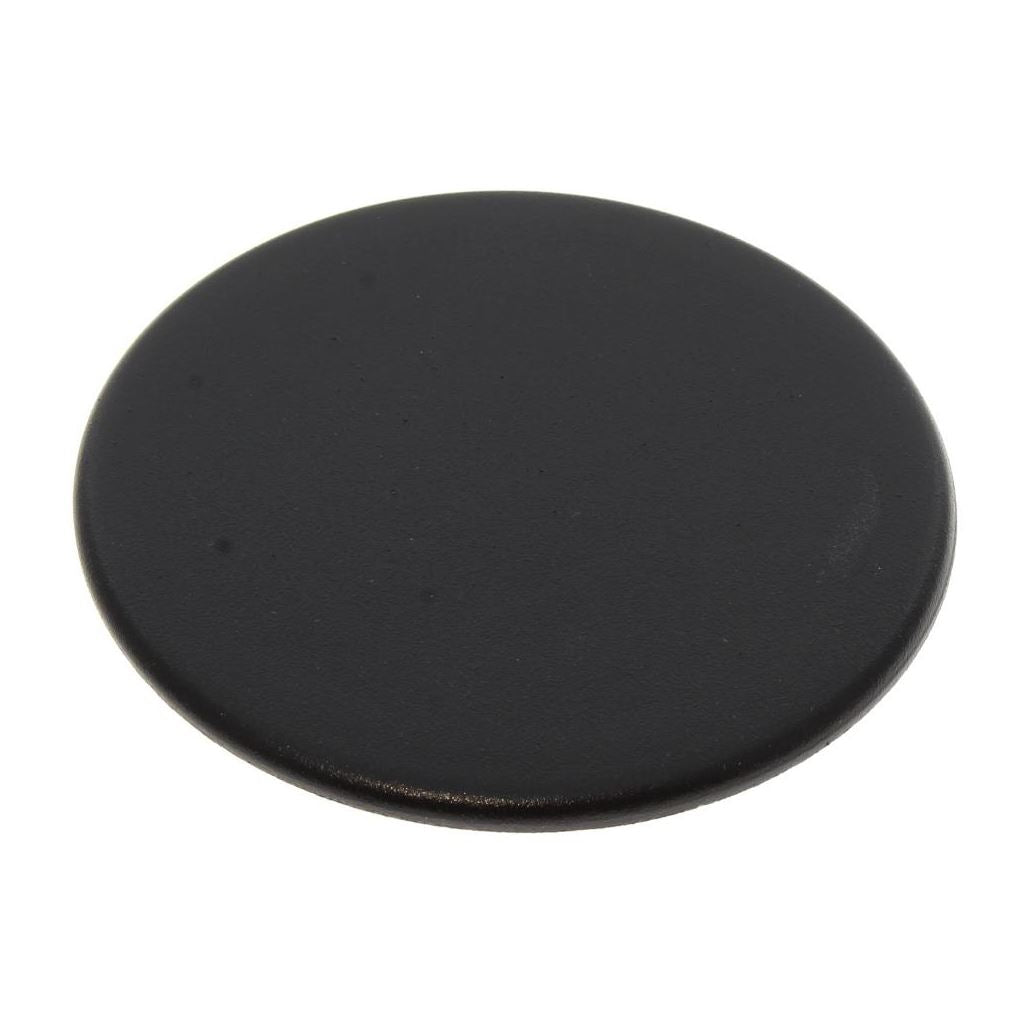 Burner Cap R  Black Matte for Ikea/Whirlpool/Indesit Cookers and Ovens