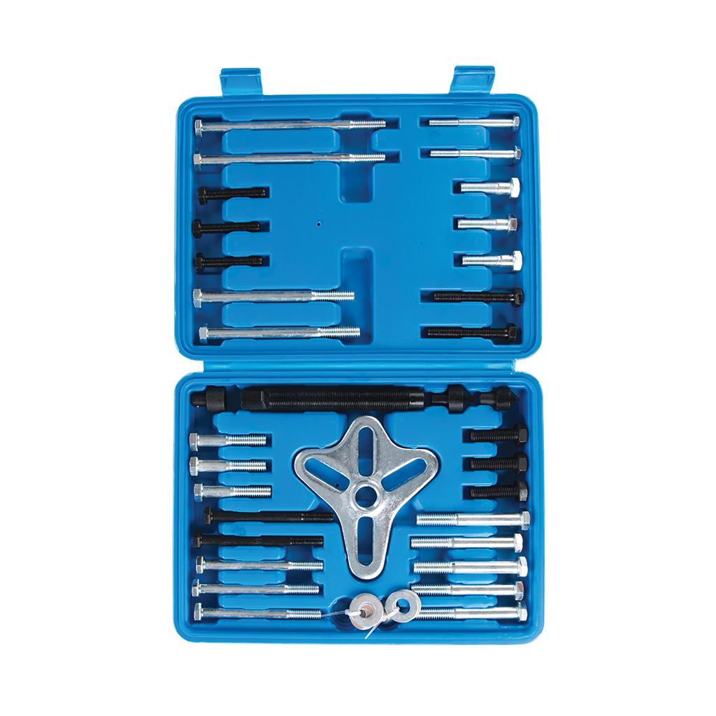 Silverline Harmonic Balancer Puller Set 46pce - 40 - 93mm