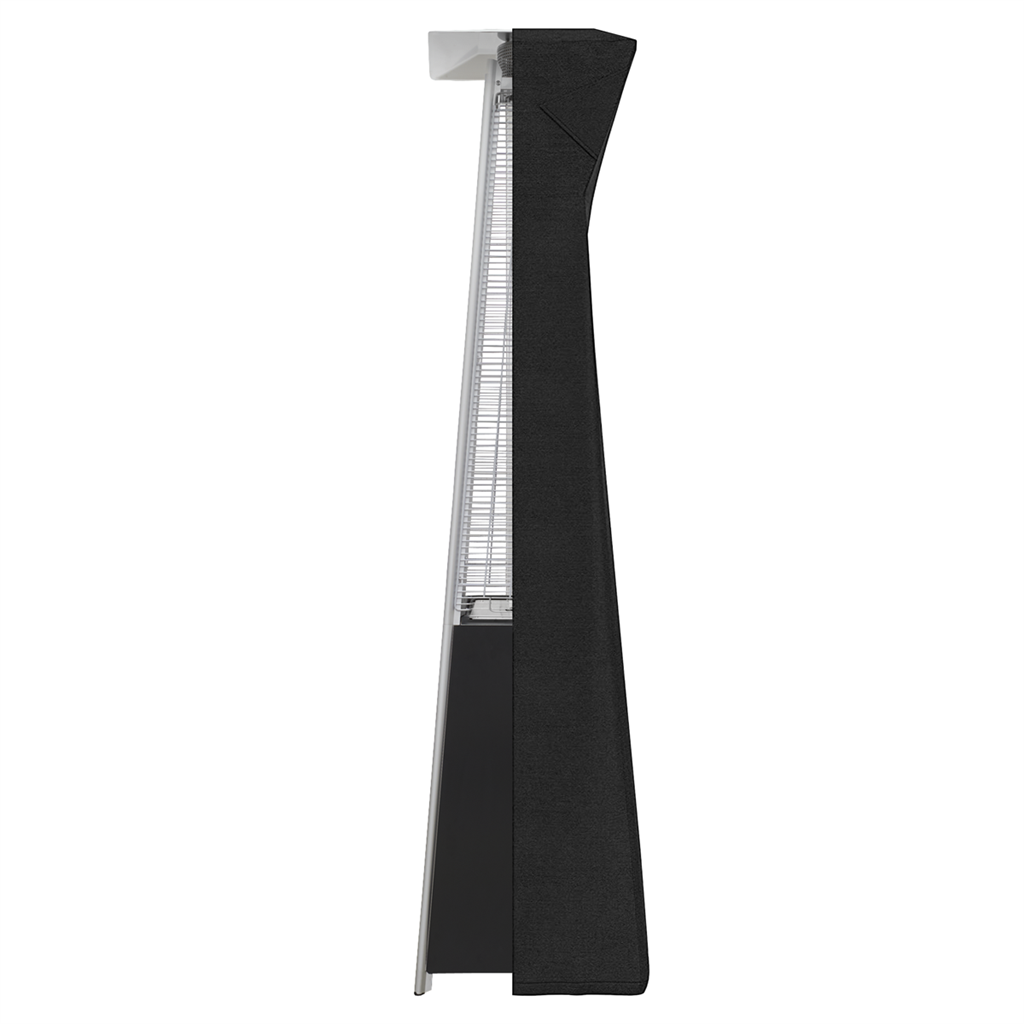 Pyramid Gas Tower Patio Heater Water-Resistant Cover 2280 x 470mm, Black