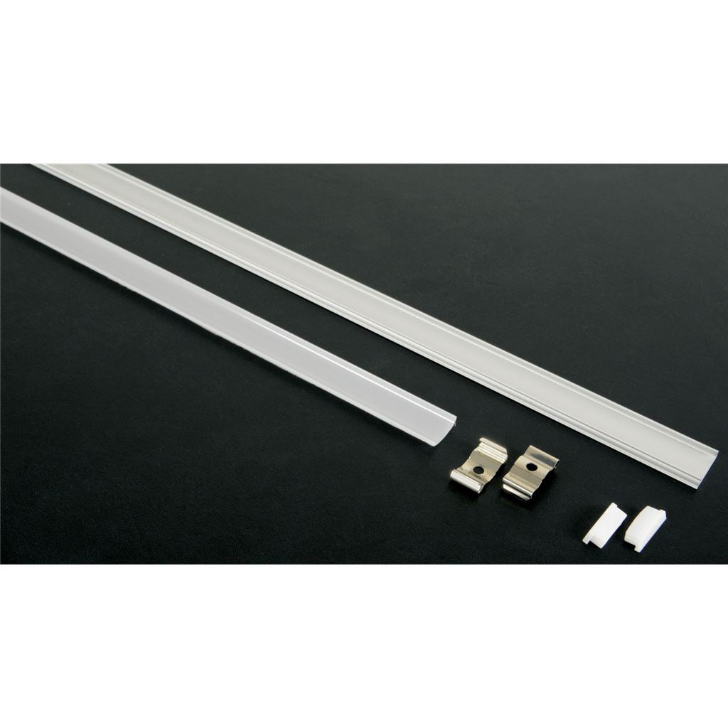 Bendable LED Tape Profile - Aluminium >100mm&#216; 1m - AB1-1806