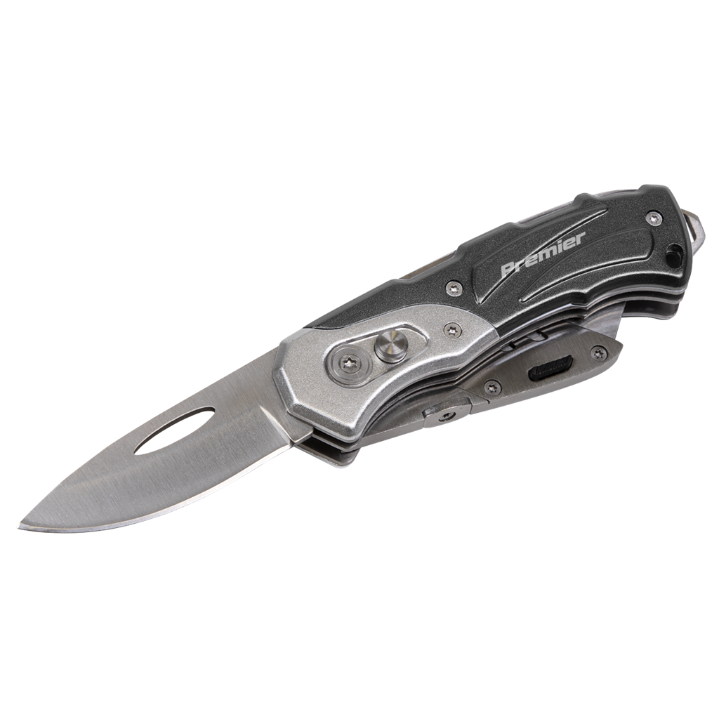 Pocket Knife Locking Twin-Blade