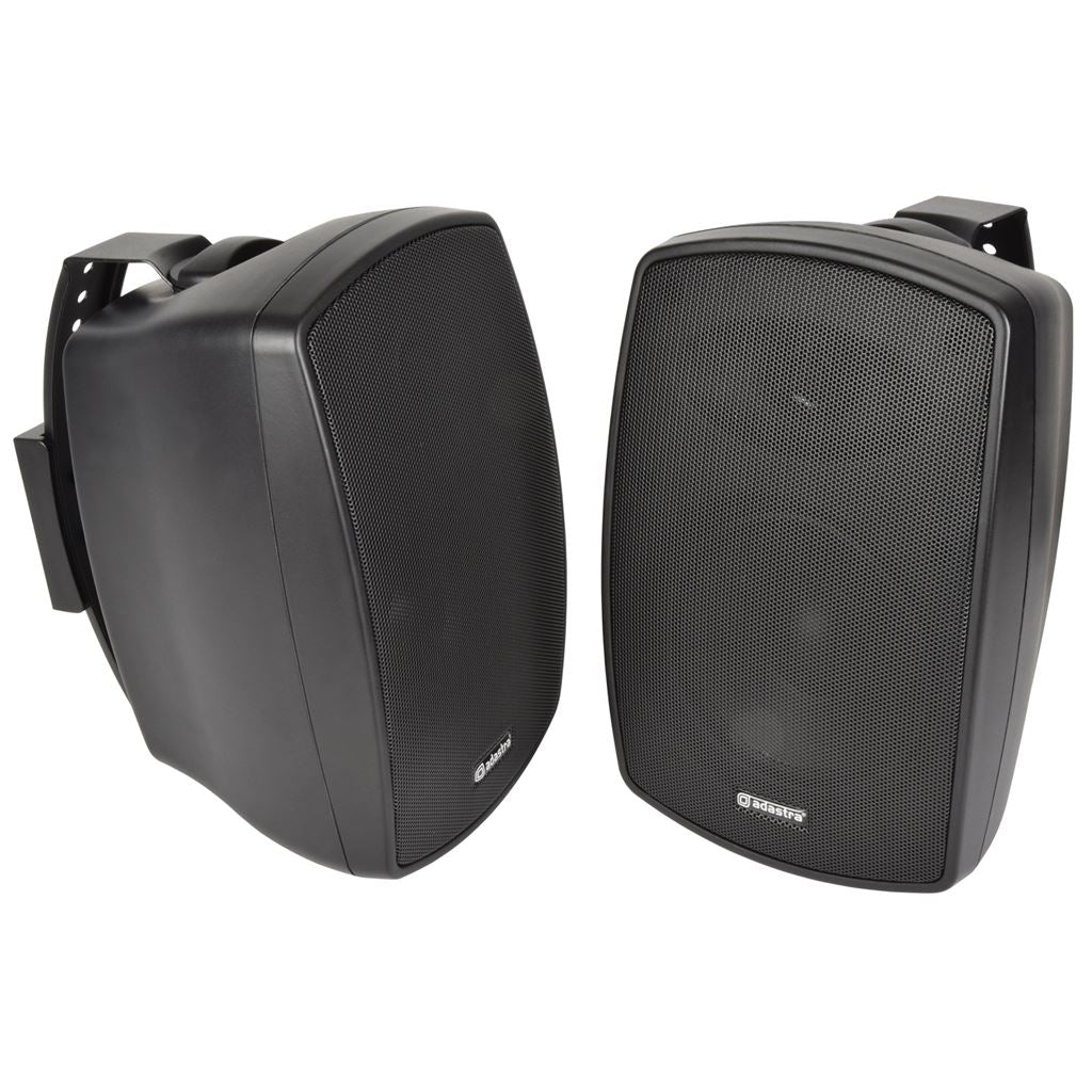 BH Series Indoor / Outdoor Background Speakers - Supplied in Pairs - BH5 Indoor/Outdoor black - BH5-B