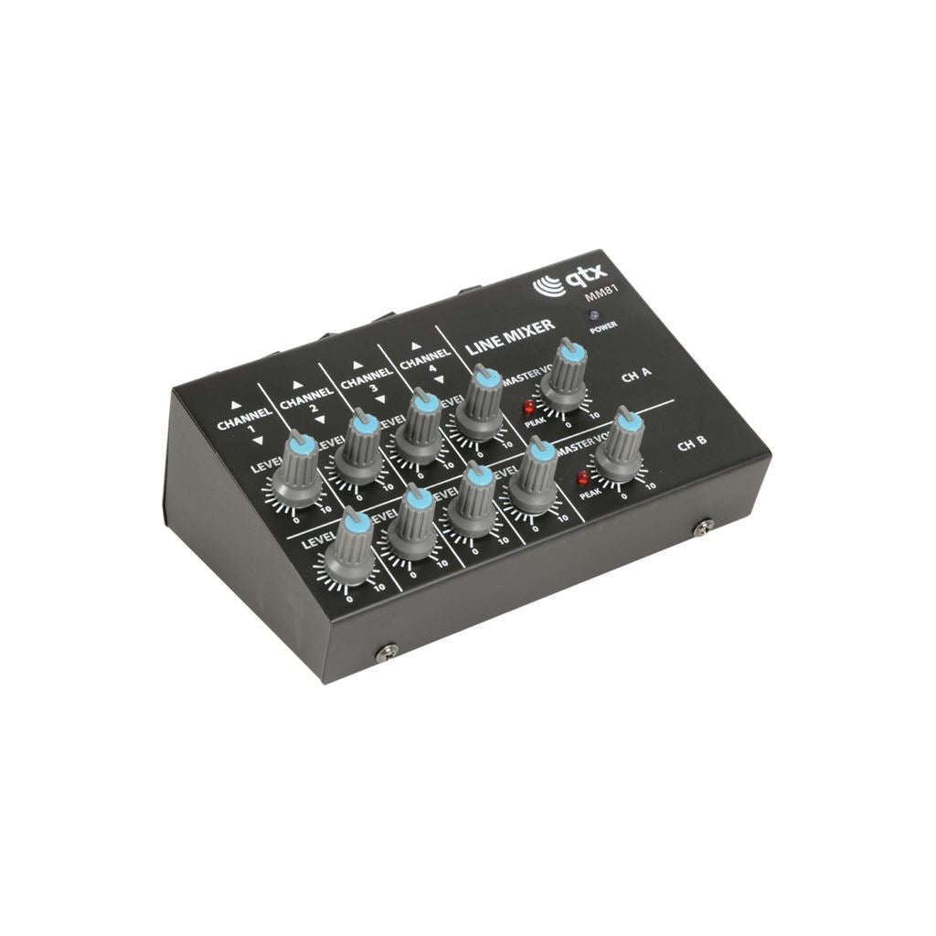 Mini Microphone Mixers - 8 Channel - MM81