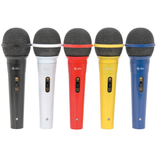 Dynamic Microphones set of 5 colours - DM5X Mics