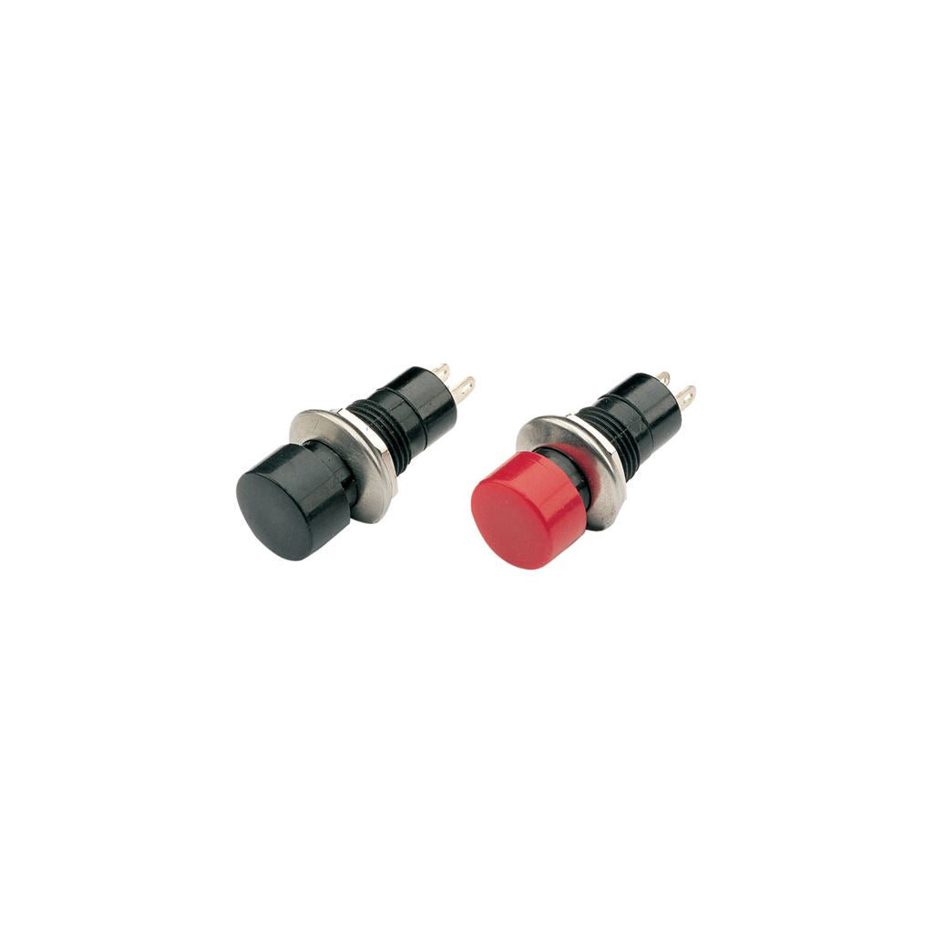 Round latching switch, 250Vac, Red