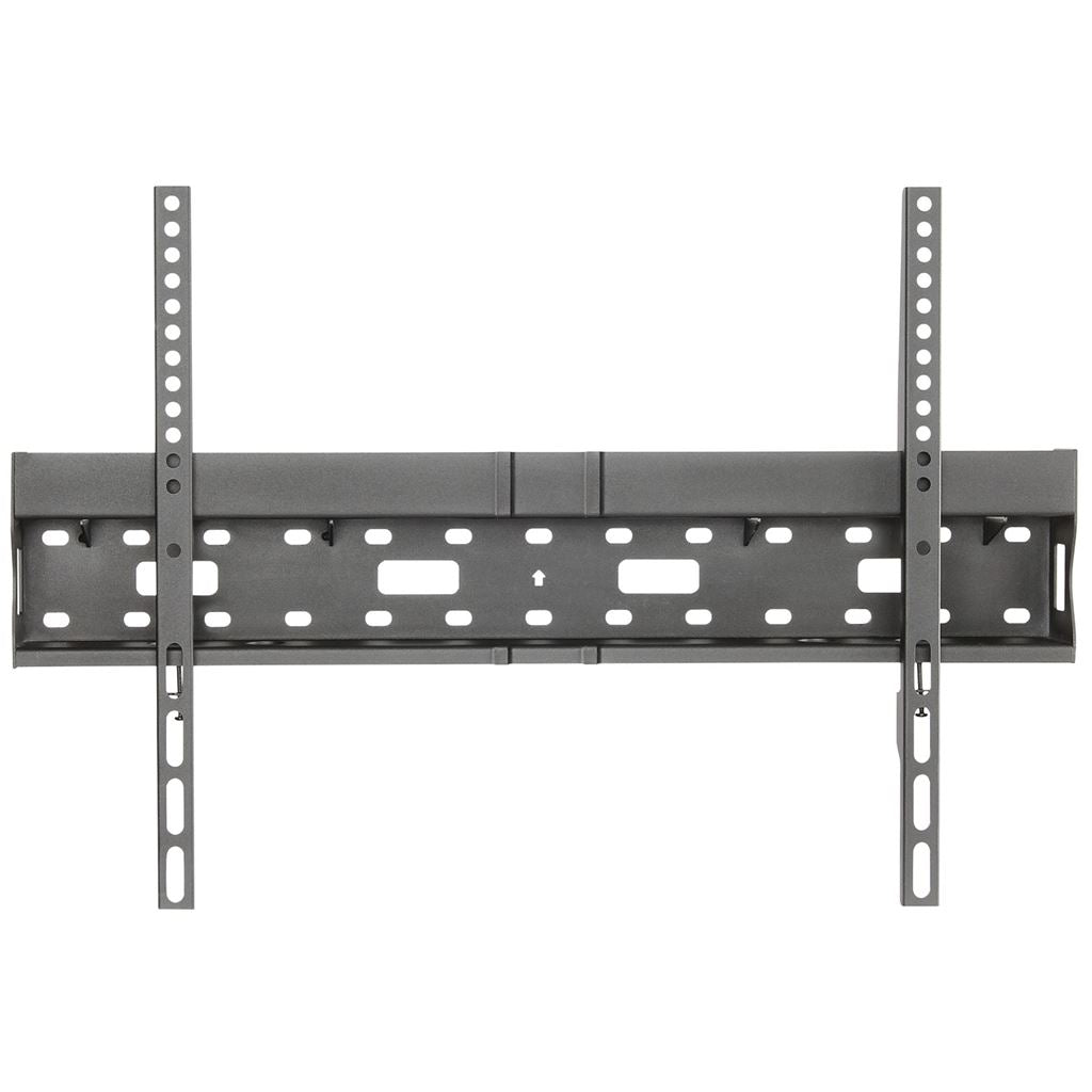 Fixed TV Bracket with Media Shelf for Screens 37" to 70" - Storage Box