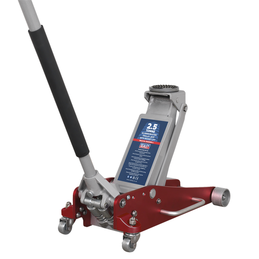 Trolley Jack 2.5 Tonne Aluminium/Steel Rocket Lift