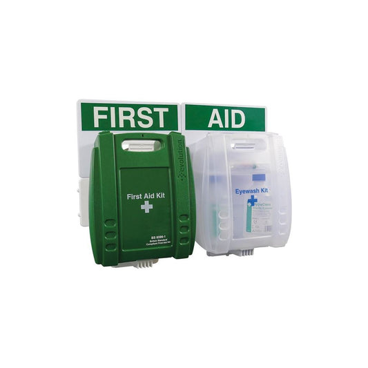 BS Compliant Small Eyewash & First Aid Point