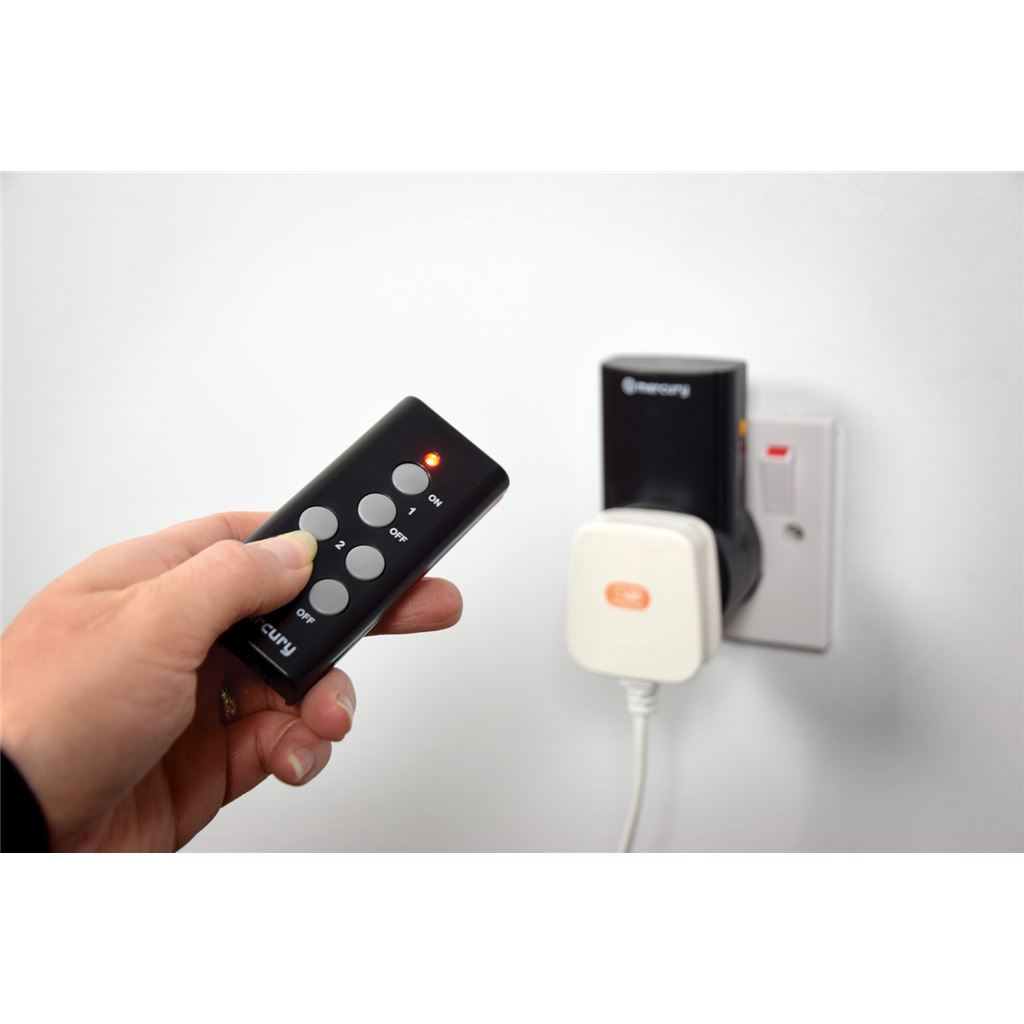 Wireless Remote Control Mains Sockets - Set of 3 - RC3 RF controlled