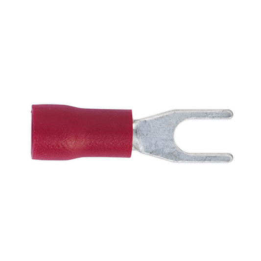 Easy-Entry Fork Terminal &#216;3.7mm (4BA) Red Pack of 100