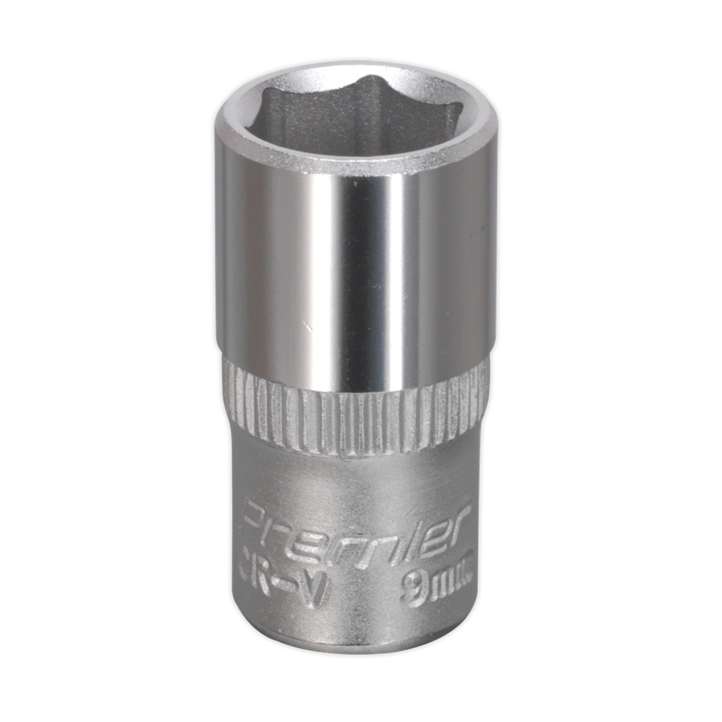 WallDrive&#174; Socket 9mm 1/4"Sq Drive