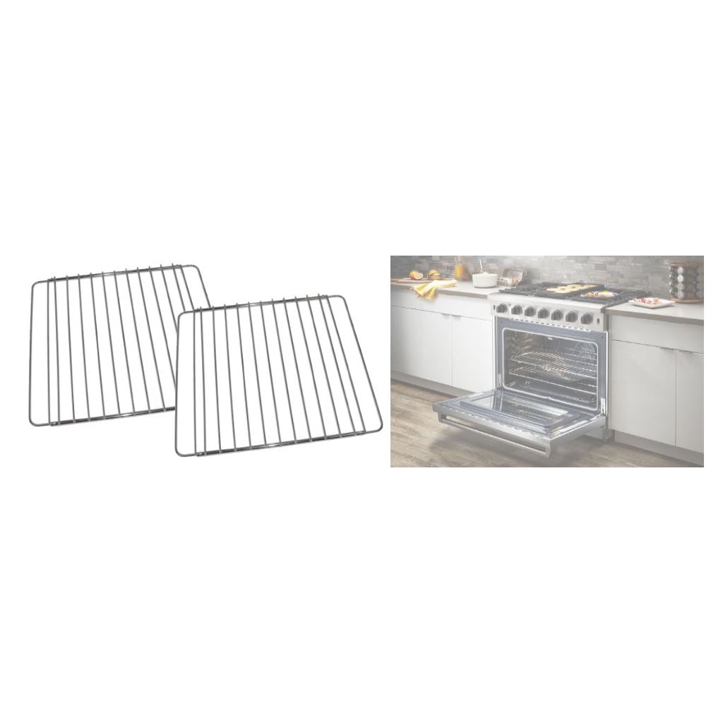 2 X Universal Extendable Oven Cooker Grill Shelves Rack Grids