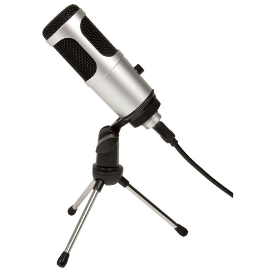 USB Podcast Microphone and Stand - CU-POD2