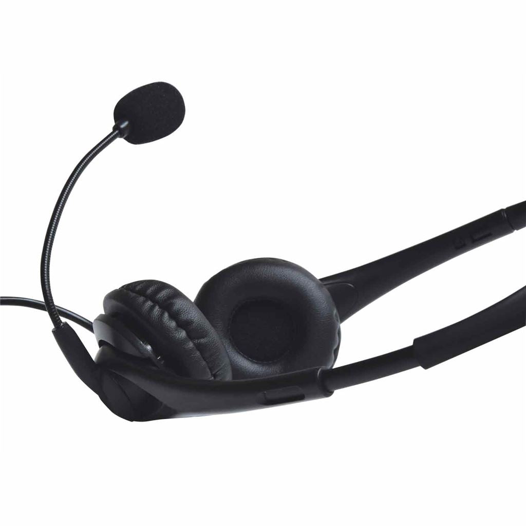 USB Multimedia Headset with Microphone - Boom