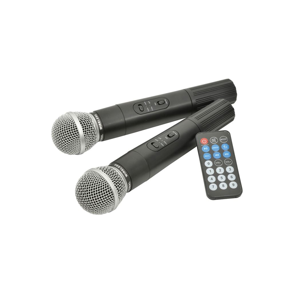 QX Series portable powered PA unit with Bluetooth - QX15PA USB/SD/FM player &