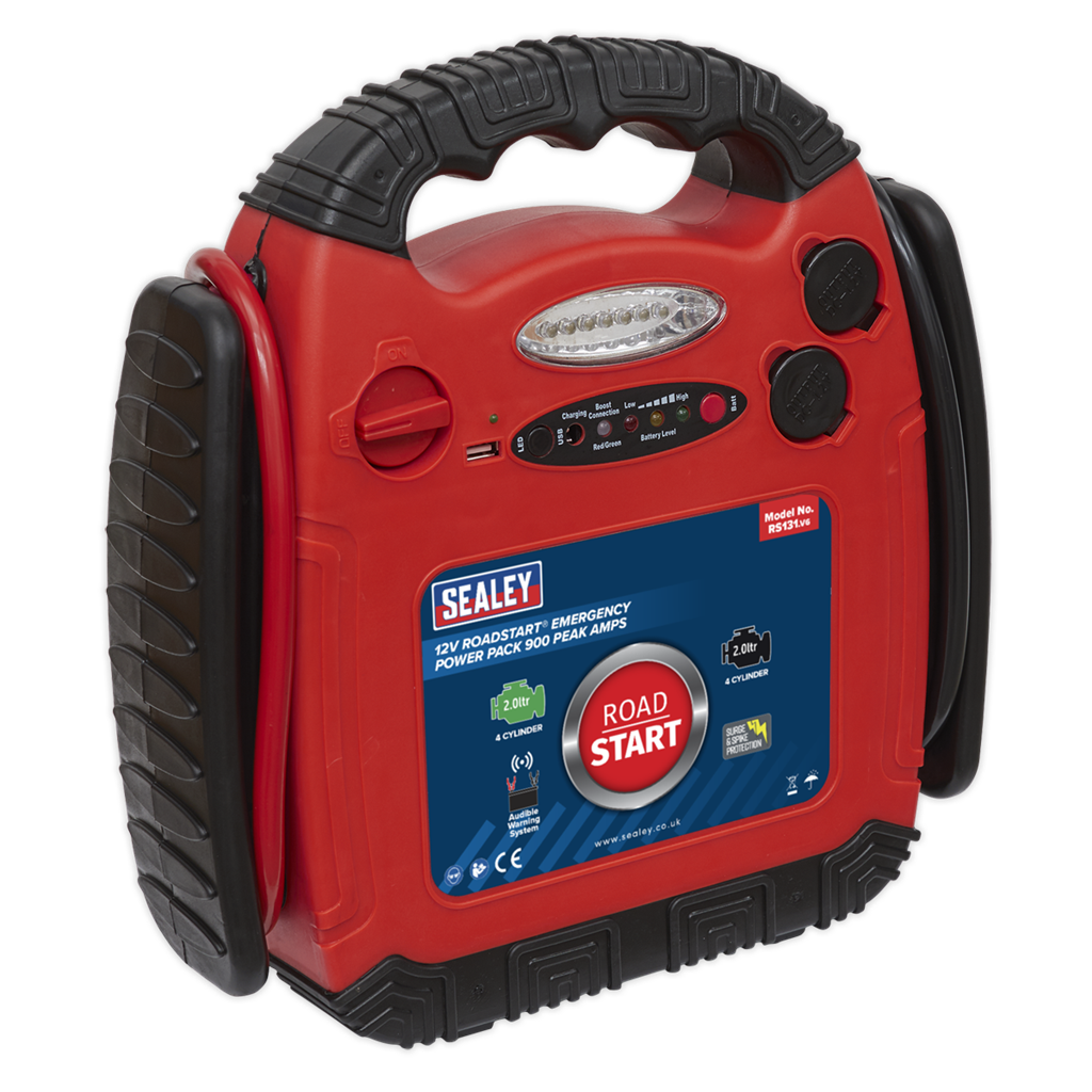 RoadStart&#174; Emergency Power Pack 12V 900 Peak Amps