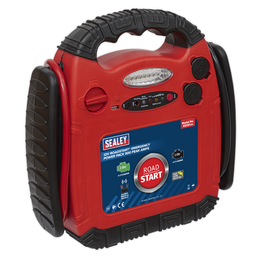 RoadStart&#174; Emergency Power Pack 12V 900 Peak Amps