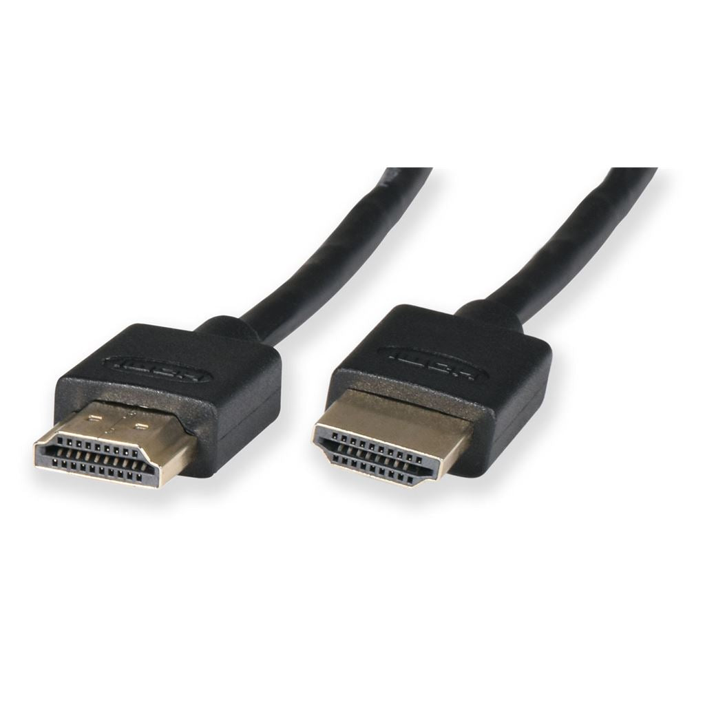 Thin-Wire High Speed 4K Ready HDMI Leads with Ethernet - thinwire plug to plug 1.5m