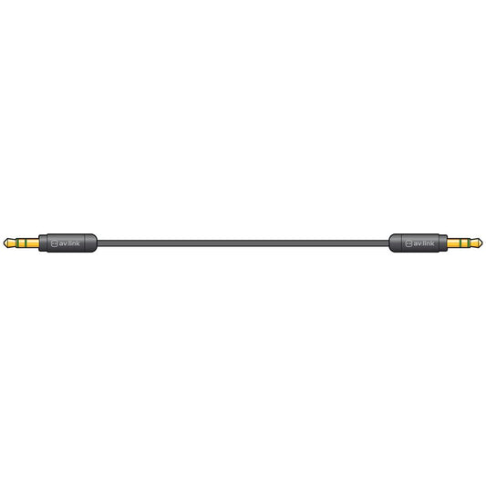 Precision 3.5mm Stereo Plug to 3.5mm Stereo Plug Leads - 1.5m