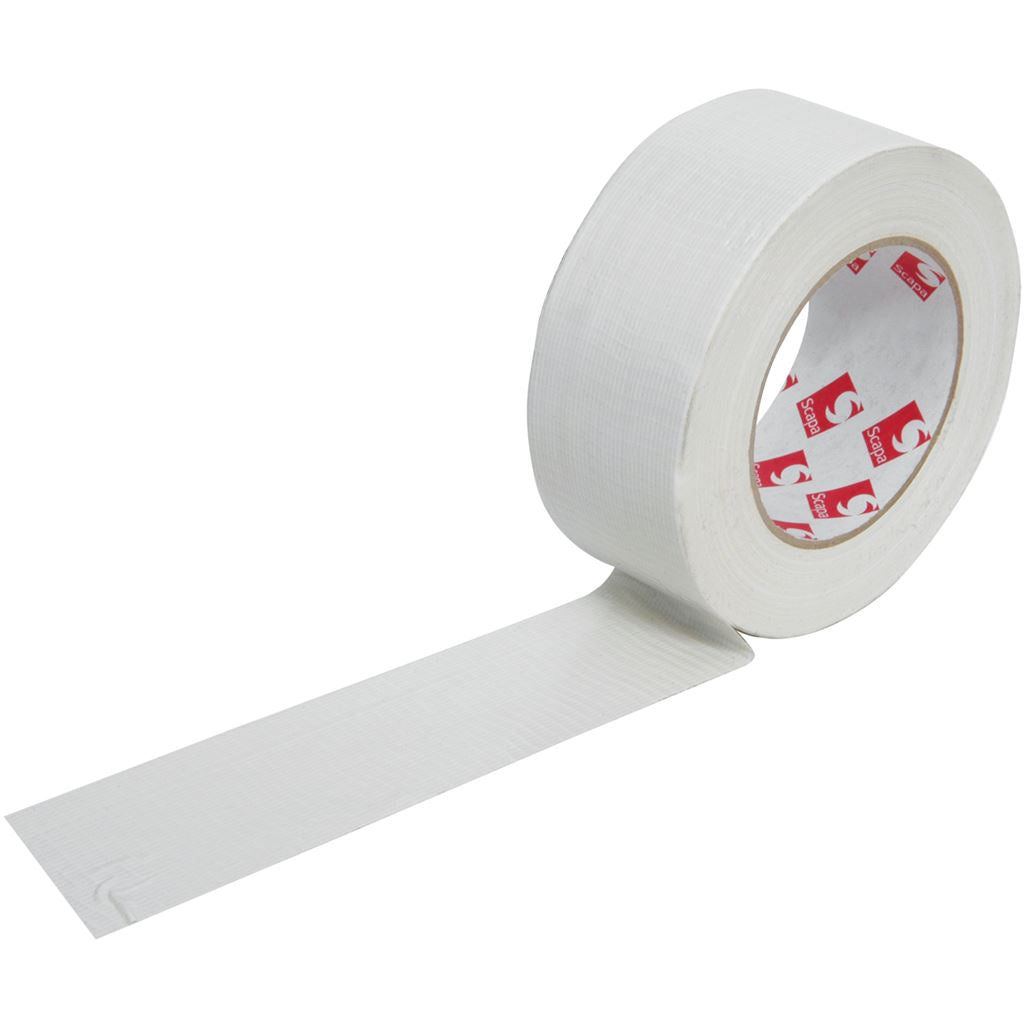 Gaffa Tape - 48mm x 50m - tape, white