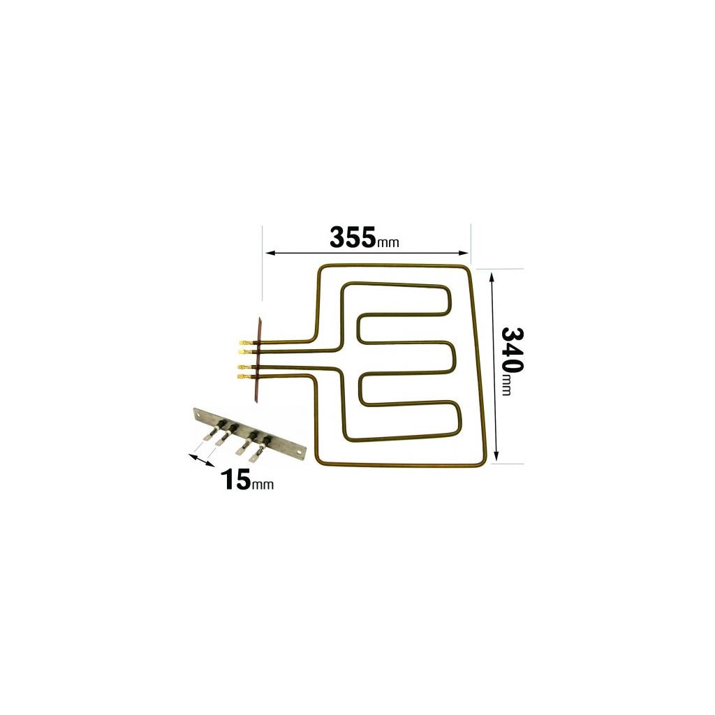 Tricity Bendix 2800 Watt Dual Grill Element