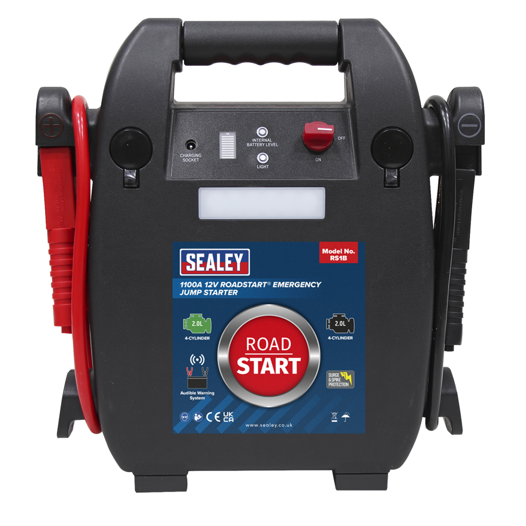 RoadStart&#174; Emergency Jump Starter 12V 2L 4-Cylinder