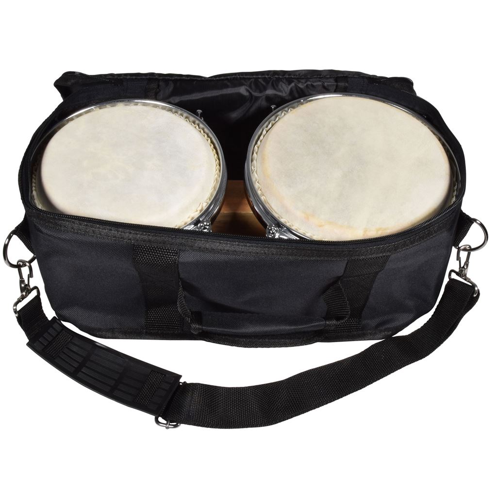 Bongos 6.5" + 7.5" with Carry Bag - Black inc - BG67-BK