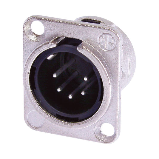 Neutrik NC5MD-L-1 Male 5 Pin XLR Chassis Connector