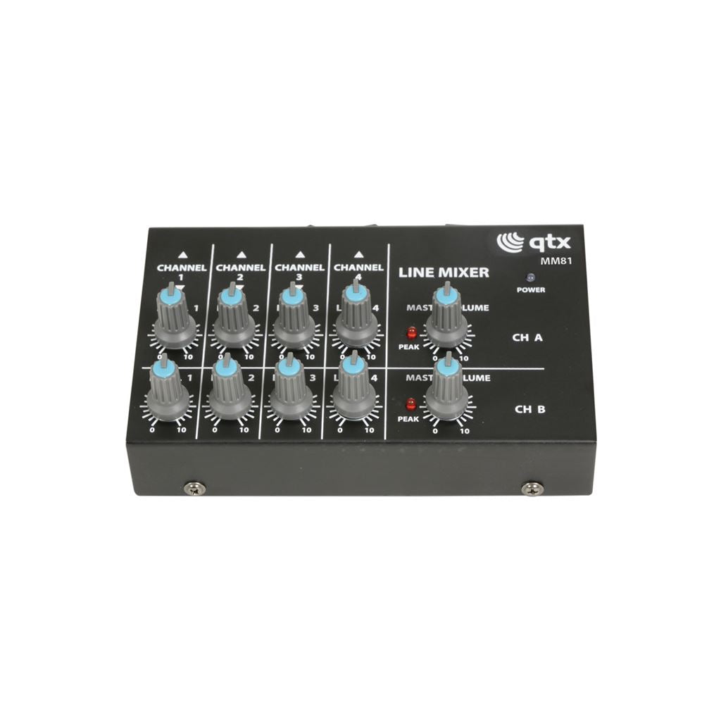 Mini Microphone Mixers - 8 Channel - MM81