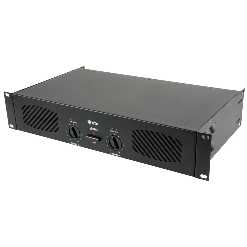 Q Series Stereo Power Amplifiers - Q1000 2 x 500W