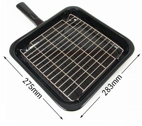 Universal Mini Oven Cooker Grill Pan Assembly 285mm x 275mm