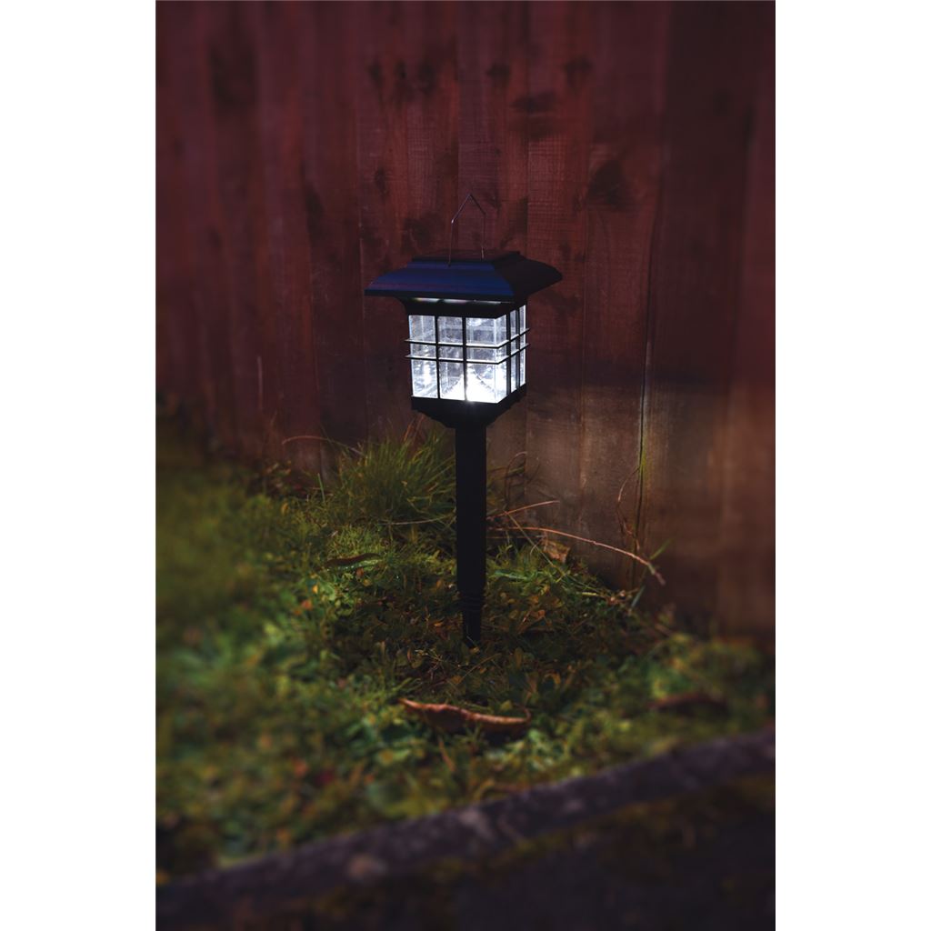 Bright Solar LED Garden Lantern - 8 Light - GARDEN-LHT