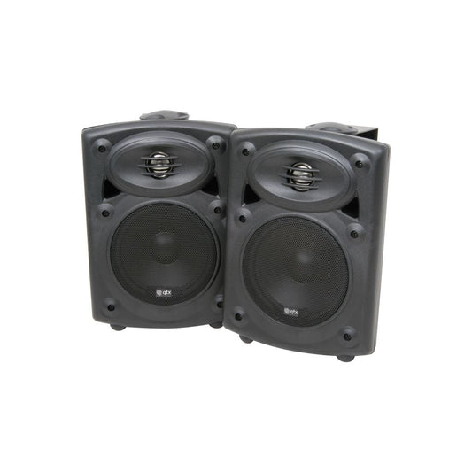 Amplified Stereo Speaker System - QR5B Active ABS Spk 5in Black