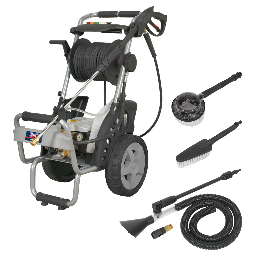 Professional Pressure Washer 150bar with Accessories