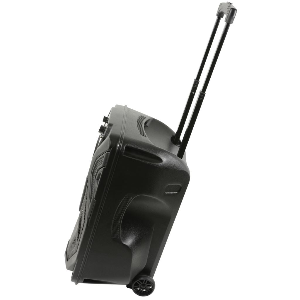 Busker PA with VHF Mics & Media Player - Busker-12 + 2 x + USB/SD/FM/BT