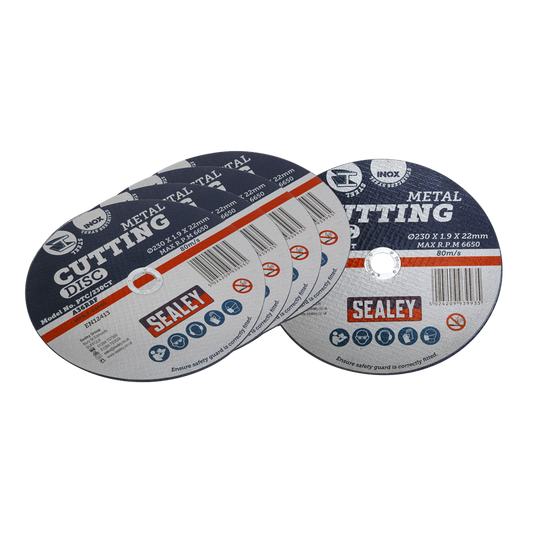 Cutting Disc Pack  &#216;230 x 2mm &#216;22mm Bore